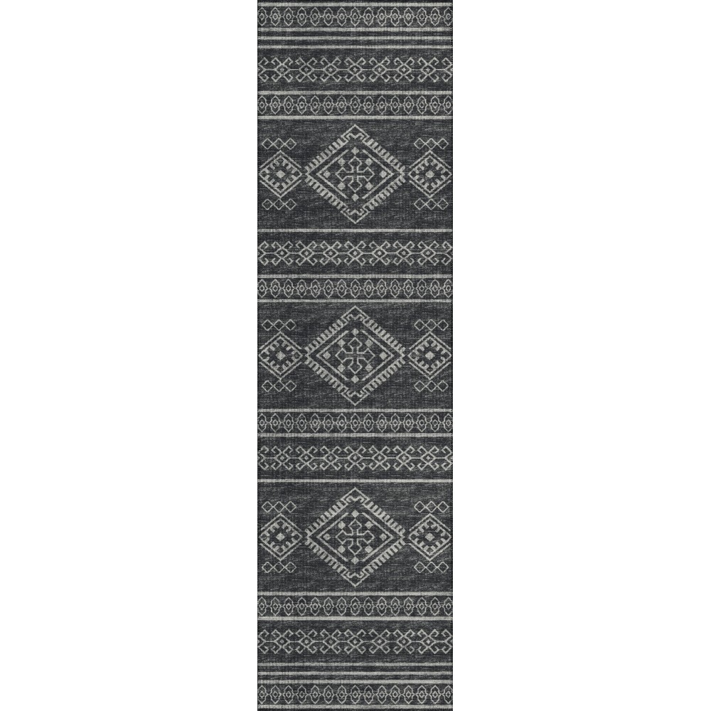 Addison Rugs Yuma AYU44 Gray 2'3" x 7'6" Rug Addison Rugs Yuma AYU44 Gray 2'3" x 7'6" Rug