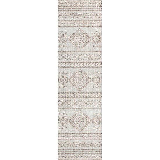 Addison Rugs Yuma AYU44 Taupe 2'3" x 7'6" Rug