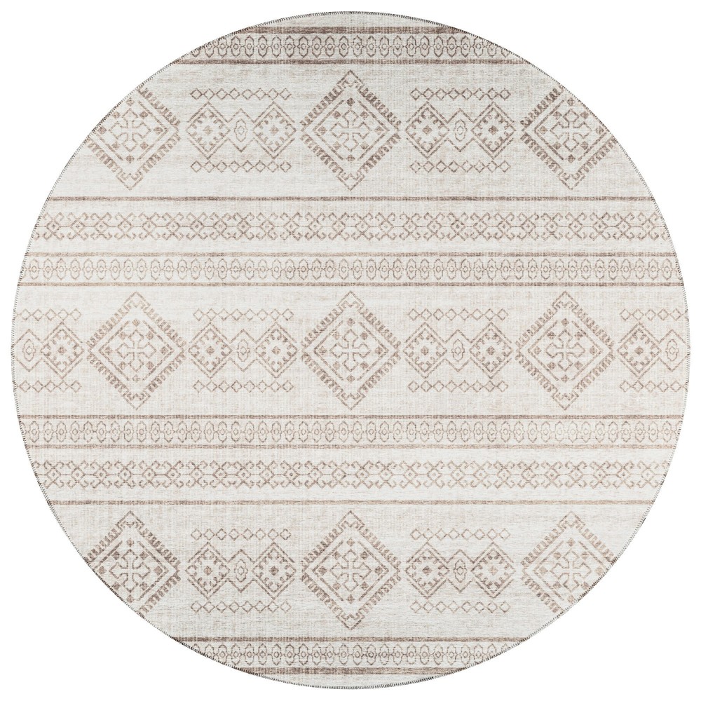Addison Rugs Yuma AYU44 Taupe 8' x 8' Rug Addison Rugs Yuma AYU44 Taupe 8' x 8' Rug
