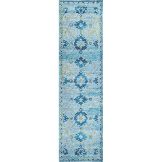 Addison Rugs Yuma AYU46 Blue 2'3" x 7'6" Rug