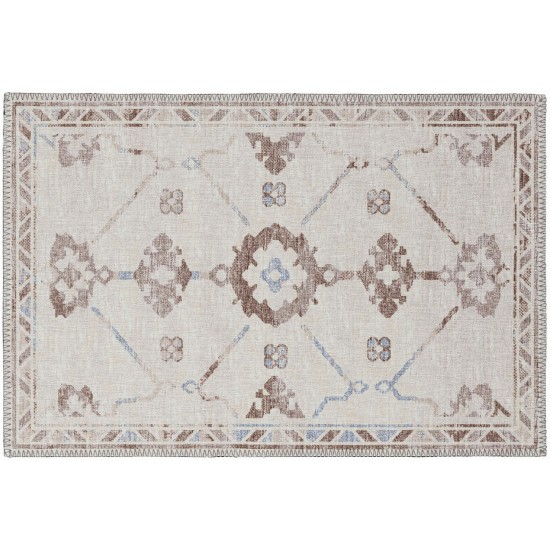 Addison Rugs Yuma AYU46 Taupe 1'8" x 2'6" Rug