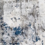 Surya Aisha Rug 6'7" Round - Charcoal, Light Gray