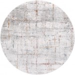 Surya Aisha Charcoal Rug 6'7" Round