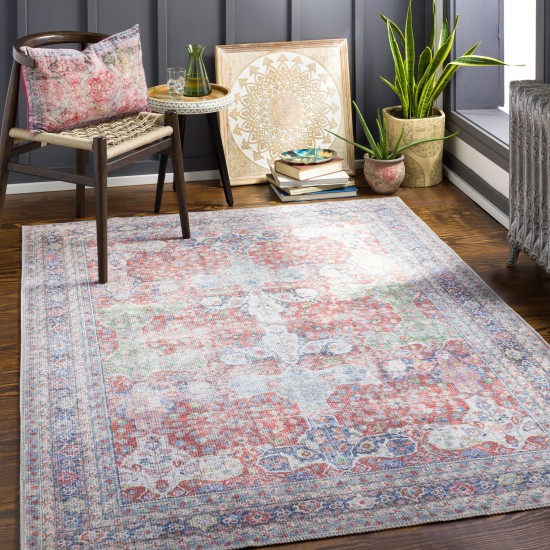 Surya Alanya Rug 6'7" X 9' Brick Red