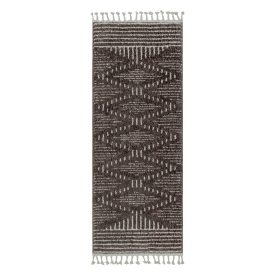 Surya Alhambra Rug 2'7" X 7'3" - Charcoal, Cream