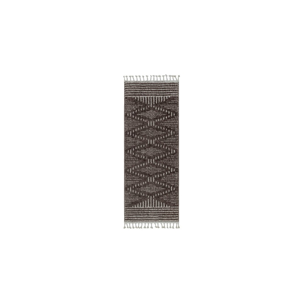 Surya Alhambra Rug 2'7" X 7'3" - Charcoal, Cream