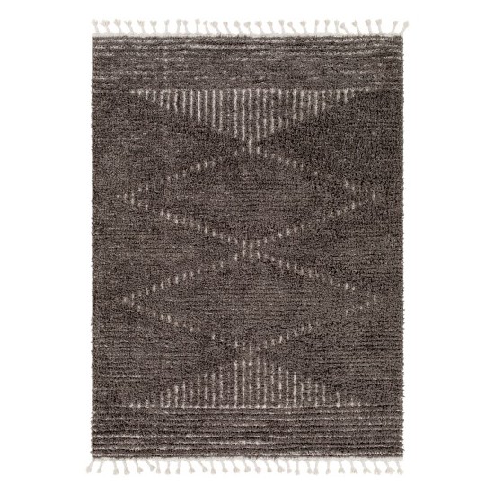 Surya Alhambra Rug 5'3" X 7' - Charcoal, Cream