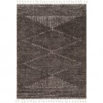 Surya Alhambra Rug 6'7" X 9' - Charcoal, Cream