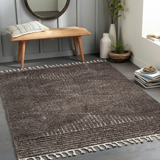 Surya Alhambra Rug 7'10" X 10' - Charcoal, Cream