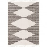 Surya Alhambra Rug 5'3" X 7' - Cream, Charcoal