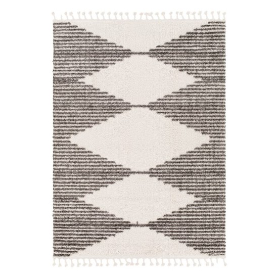 Surya Alhambra Rug 5'3" X 7' - Cream, Charcoal