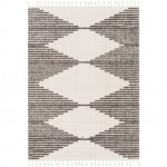 Surya Alhambra Rug 6'7" X 9' - Cream, Charcoal