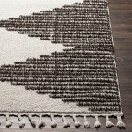 Surya Alhambra Rug 6'7" X 9' - Cream, Charcoal
