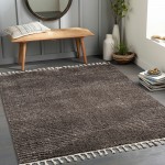 Surya Alhambra Charcoal Rug 2'7" X 7'3"