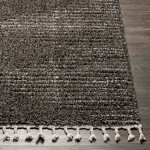 Surya Alhambra Charcoal Rug 5'3" X 7'
