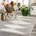 Surya Alhambra Rug 6'7" X 9' Light Gray