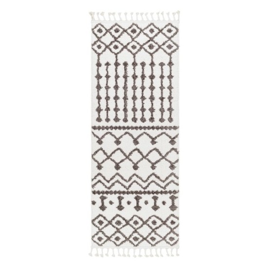 Surya Alhambra Rug 2'7" X 7'3" - Cream & Charcoal