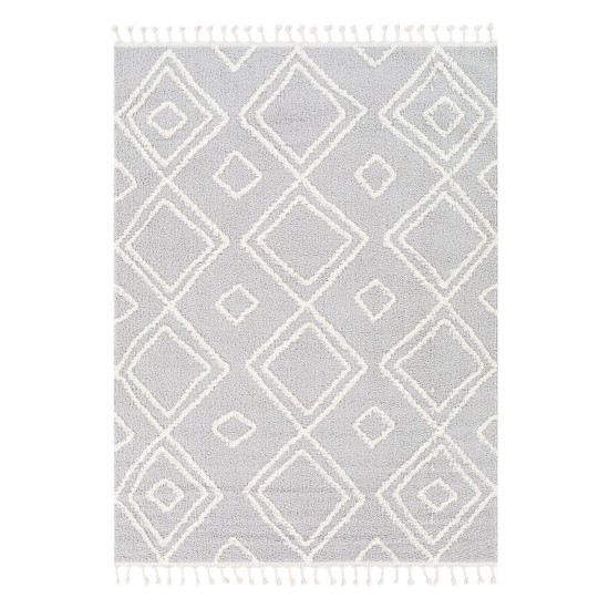 Surya Alhambra Light Gray Rug 2'7" X 7'3"