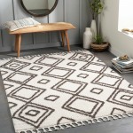 Surya Alhambra Cream Rug 6'7" X 9'