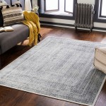 Surya Alice Medium Gray Rug 5'3" X 7'