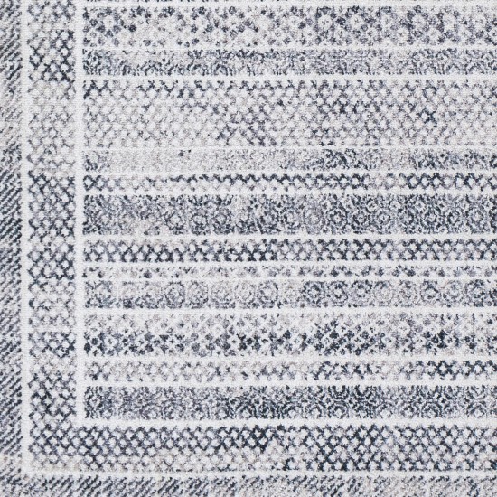 Surya Alice Light Gray Rug 5'3" X 7'
