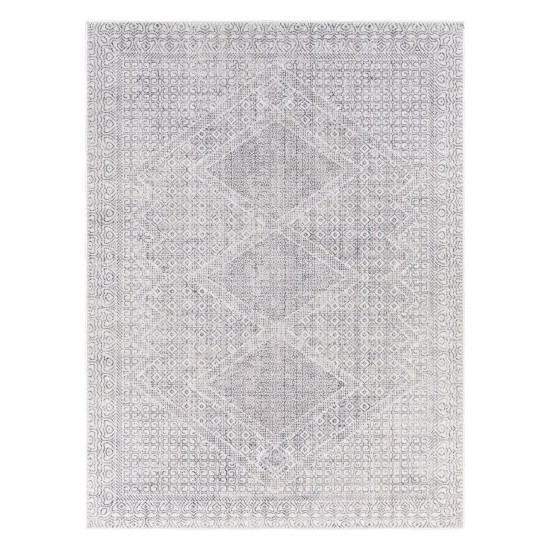 Surya Alice Rug 5'3" X 7' - Charcoal & Light Gray