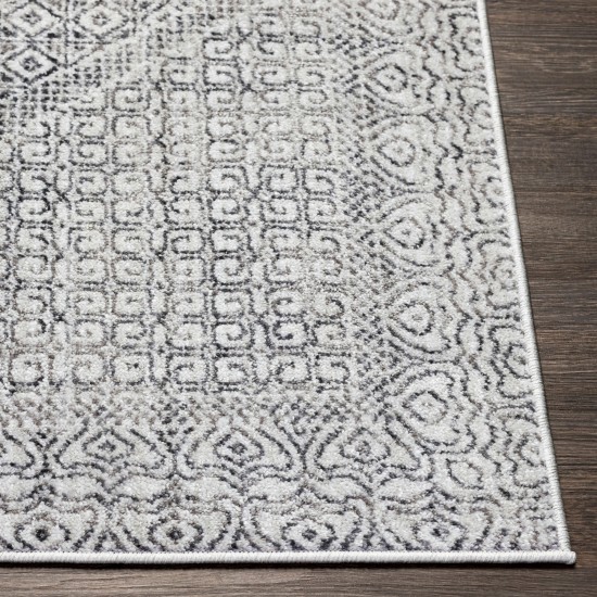 Surya Alice Rug 5'3" X 7' - Charcoal & Light Gray