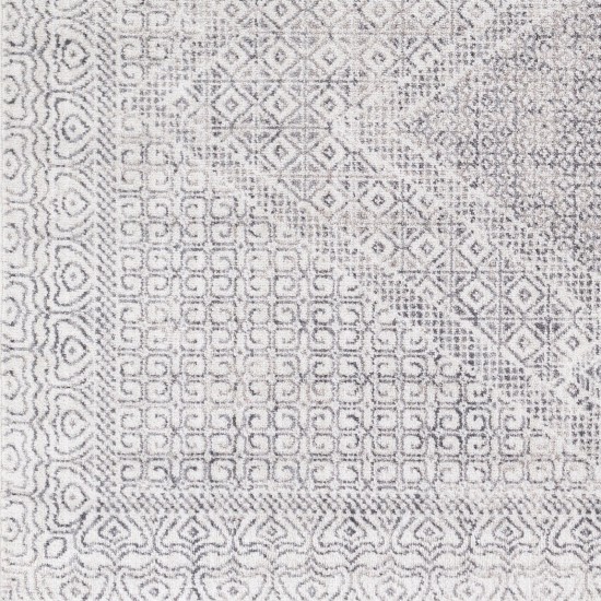 Surya Alice Rug 6'10" X 9' - Charcoal & Light Gray