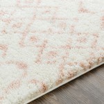 Surya Aliyah Shag Rug 5'3" X 7'3" Cream