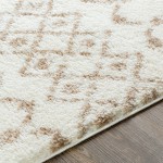 Surya Aliyah Shag Tan Rug 5'3" X 7'3"