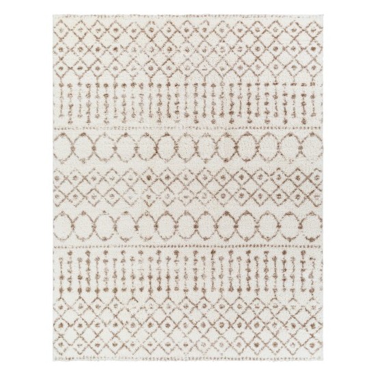 Surya Aliyah Shag Tan Rug 7'10" X 10'