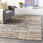 Surya Aliyah Shag Charcoal Rug 5'3" X 7'3"