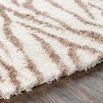 Surya Aliyah Shag Rug 6'7" X 9' - Cream, Tan