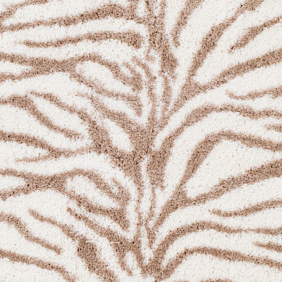 Surya Aliyah Shag Rug 6'7" X 9' - Cream, Tan