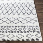 Surya Aliyah Shag Rug 5'3" X 7'3" Gray