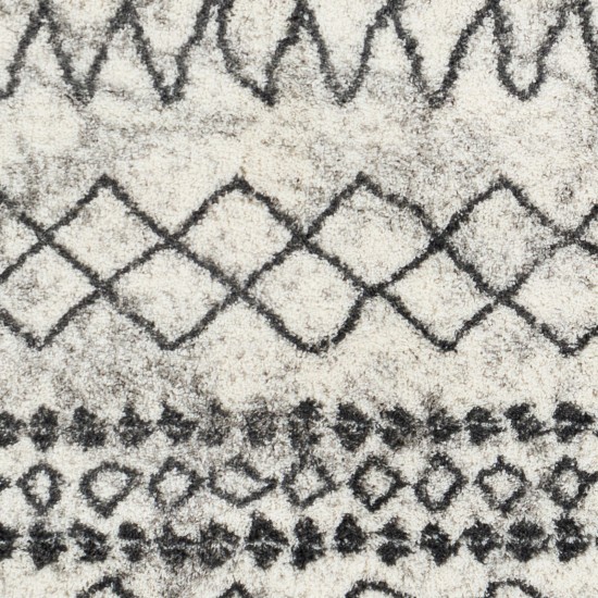 Surya Aliyah Shag Rug 5'3" X 7'3" Gray