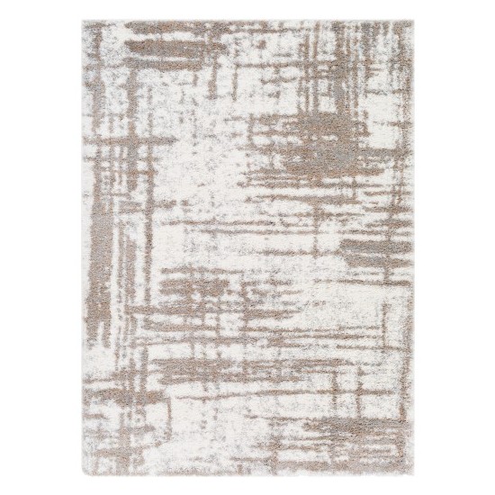 Surya Aliyah Shag Rug 2' X 3' - Cream & Tan