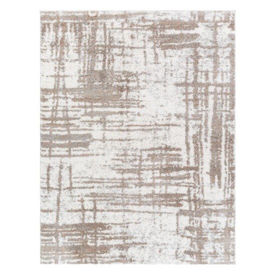 Surya Aliyah Shag Rug 7'10" X 10' - Cream & Tan