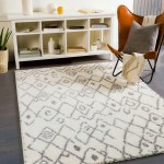 Surya Aliyah Shag Gray Rug 2' X 3'