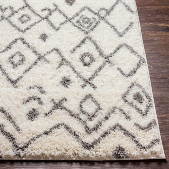 Surya Aliyah Shag Gray Rug 5'3" X 7'3"