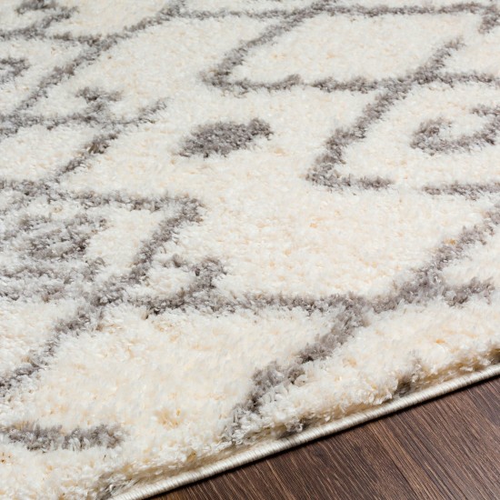 Surya Aliyah Shag Gray Rug 5'3" X 7'3"