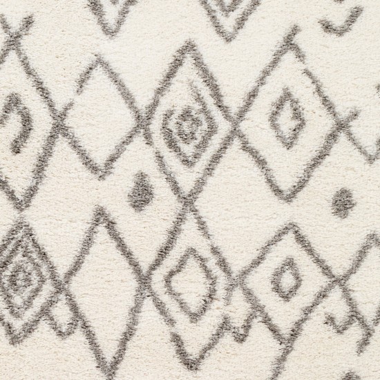 Surya Aliyah Shag Gray Rug 5'3" X 7'3"