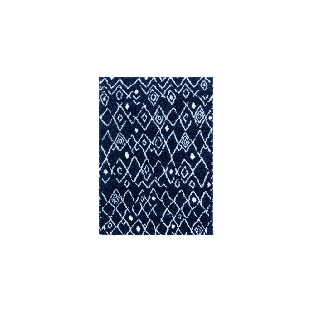 Surya Aliyah Shag Dark Blue Rug 2' X 3'