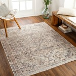 Surya Amelie Rug 2' X 2'11" - Ivory & Gray