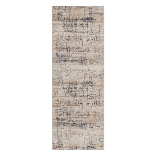 Surya Alpine Light Gray Rug 2'7" X 7'3"