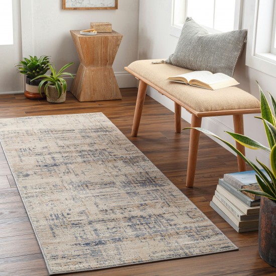 Surya Alpine Light Gray Rug 2'7" X 7'3"