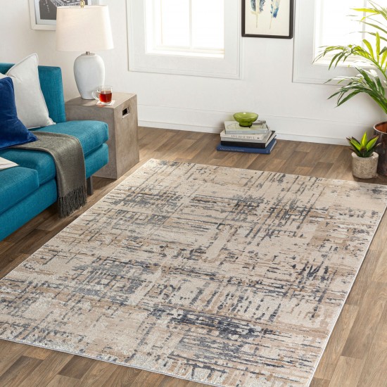 Surya Alpine Light Gray Rug 5'3" X 7'3"