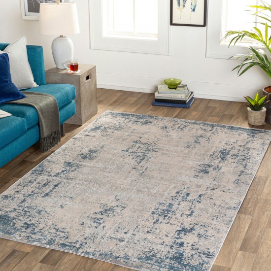 Surya Alpine Rug 6'7" X 9'6" Blue