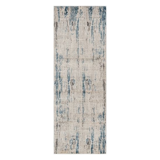 Surya Alpine Blue Rug 2'7" X 7'3"