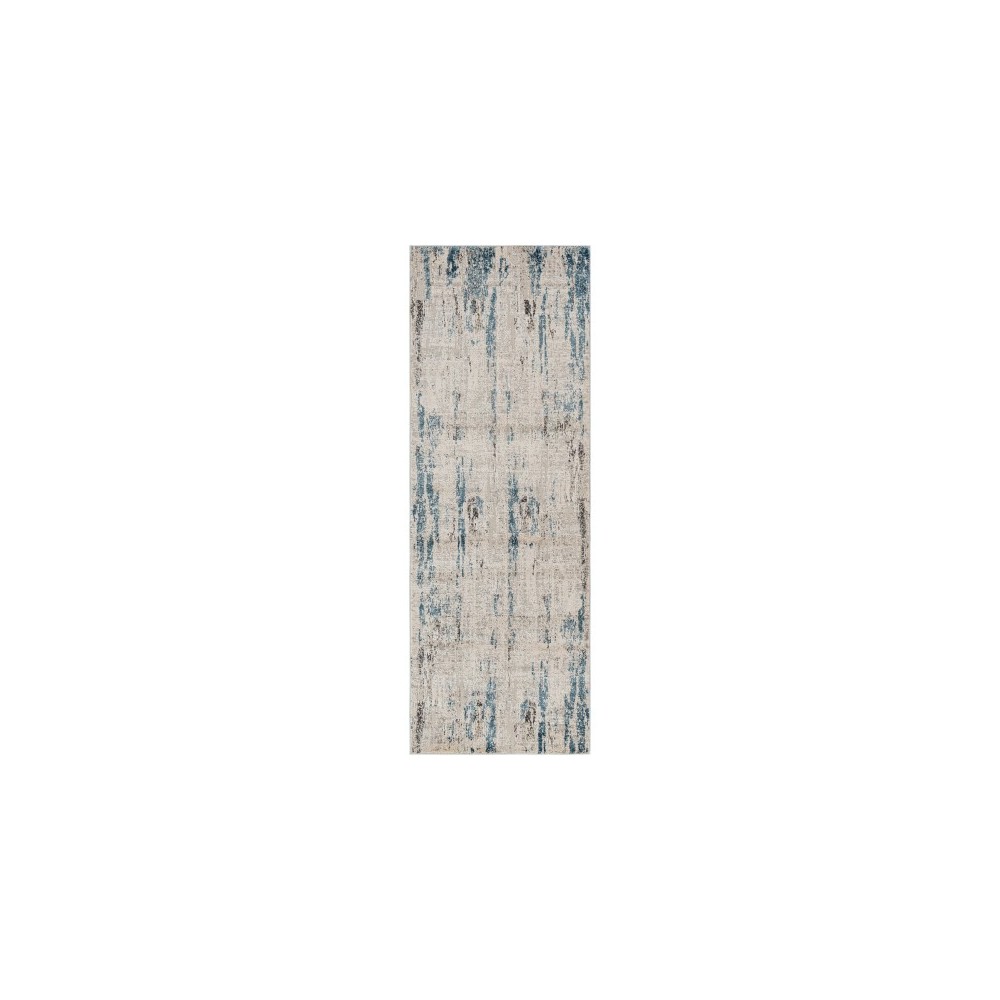 Surya Alpine Blue Rug 2'7" X 7'3"